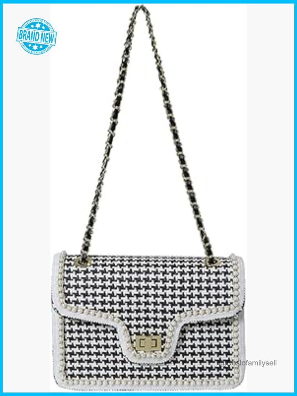 Straw Crossbody Bag for Women Summer Beach Satchel Shoulder Purse Clutch Handbag